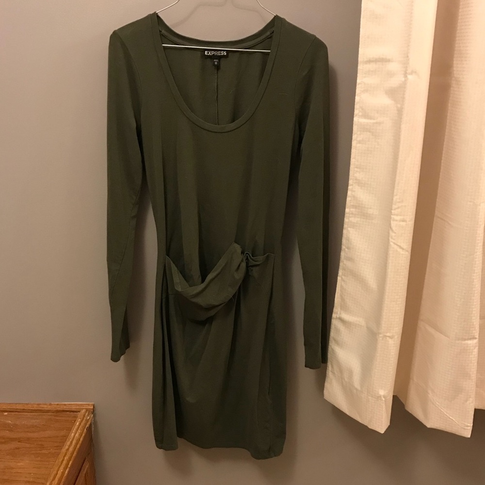 Hunter green dress